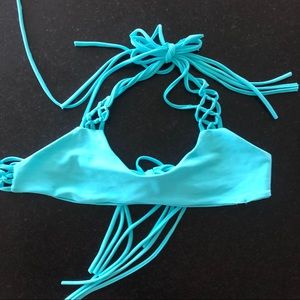 Aqua Bikini Top